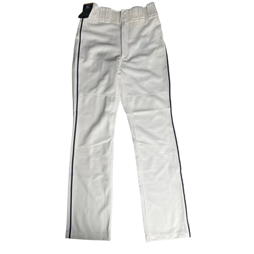 NWT Mizuno Adult BB White Pants S Baseball and Softball Bottoms